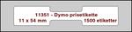 Etiketter - Dymo - Til priser - 11351 - 11x54mm
